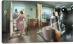 Постер на подрамнике - Fallout 4 Постер на подрамнике - Fallout 4