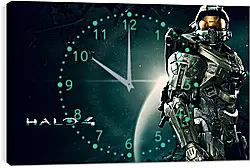 Часы картина - Halo 4 Часы картина - Halo 4