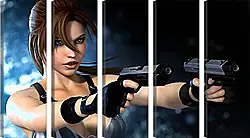 Модульная картина - Tomb Raider Модульная картина - Tomb Raider