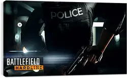 Постер на подрамнике - Battlefield: Hardline Постер на подрамнике - Battlefield: Hardline