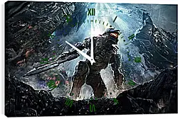 Часы картина - Halo Часы картина - Halo