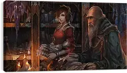 Постер на подрамнике - Diablo III Постер на подрамнике - Diablo III