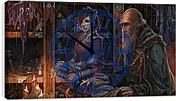 Часы картина - Diablo III Часы картина - Diablo III