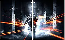 Модульная картина - Battlefield 3 Модульная картина - Battlefield 3