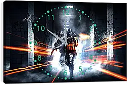 Часы картина - Battlefield 3 Часы картина - Battlefield 3
