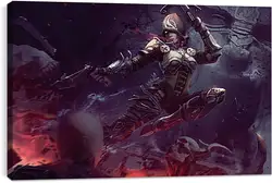 Постер на подрамнике - Diablo III Постер на подрамнике - Diablo III