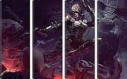 Модульная картина - Diablo III Модульная картина - Diablo III