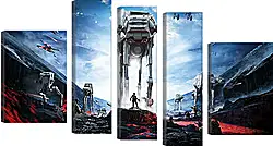 Модульная картина - Star Wars Battlefront Модульная картина - Star Wars Battlefront