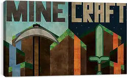 Постер на подрамнике - Minecraft Постер на подрамнике - Minecraft