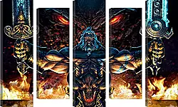 Модульная картина - Diablo III Модульная картина - Diablo III