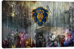 Постер на подрамнике - World Of Warcraft Постер на подрамнике - World Of Warcraft