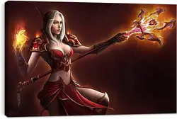 Постер на подрамнике - World Of Warcraft Постер на подрамнике - World Of Warcraft