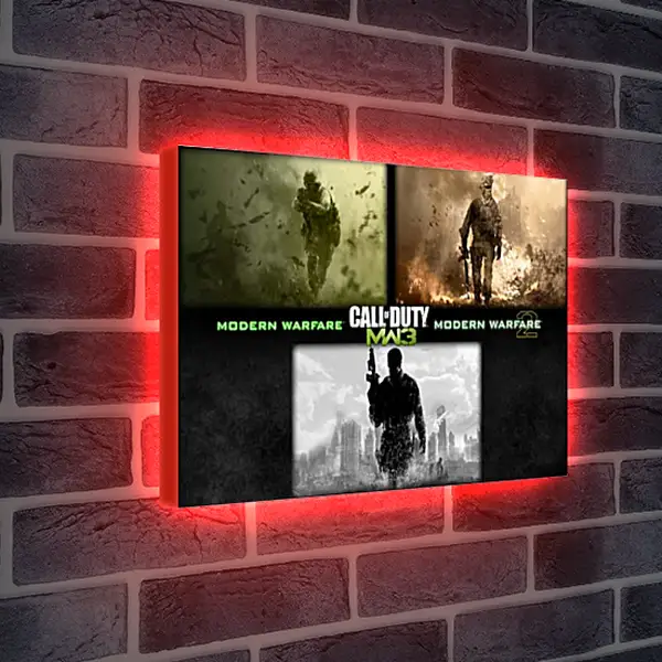 Лайтбокс световая панель - Call Of Duty Лайтбокс световая панель - Call Of Duty
