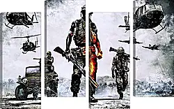 Модульная картина - Battlefield: Bad Company 2 Модульная картина - Battlefield: Bad Company 2