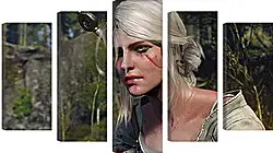 Модульная картина - The Witcher 3: Wild Hunt Модульная картина - The Witcher 3: Wild Hunt