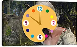 Часы картина - The Witcher 3: Wild Hunt Часы картина - The Witcher 3: Wild Hunt
