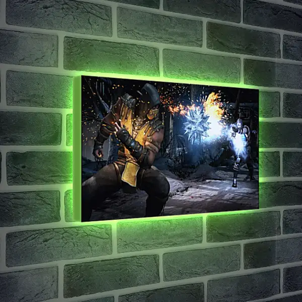 Лайтбокс световая панель - Mortal Kombat X Лайтбокс световая панель - Mortal Kombat X