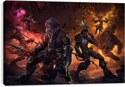 Постер на подрамнике - Diablo III Постер на подрамнике - Diablo III