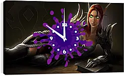 Часы картина - World Of Warcraft Часы картина - World Of Warcraft