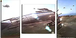 Модульная картина - Mass Effect Модульная картина - Mass Effect