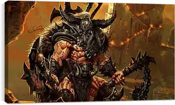Постер на подрамнике - Diablo III Постер на подрамнике - Diablo III