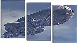 Модульная картина - Halo Модульная картина - Halo