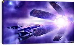 Постер на подрамнике - Mass Effect Постер на подрамнике - Mass Effect