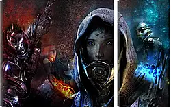 Модульная картина - Mass Effect 3 Модульная картина - Mass Effect 3