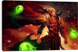 Постер на подрамнике - World Of Warcraft Постер на подрамнике - World Of Warcraft