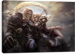 Постер на подрамнике - World Of Warcraft Постер на подрамнике - World Of Warcraft