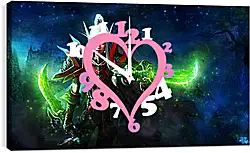 Часы картина - World Of Warcraft Часы картина - World Of Warcraft