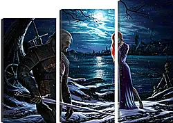Модульная картина - The Witcher 3: Wild Hunt Модульная картина - The Witcher 3: Wild Hunt