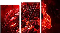 Модульная картина - Starcraft II Модульная картина - Starcraft II