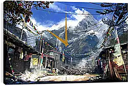 Часы картина - Far Cry 4 Часы картина - Far Cry 4