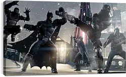 Постер на подрамнике - Batman: Arkham Origins Постер на подрамнике - Batman: Arkham Origins