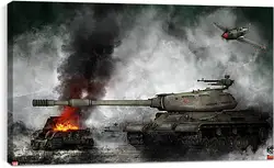 Постер на подрамнике - World Of Tanks Постер на подрамнике - World Of Tanks