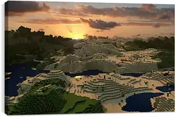 Постер на подрамнике - Minecraft Постер на подрамнике - Minecraft