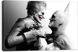 Постер на подрамнике - Batman: Arkham City Постер на подрамнике - Batman: Arkham City