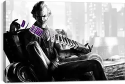 Постер на подрамнике - Batman: Arkham City Постер на подрамнике - Batman: Arkham City