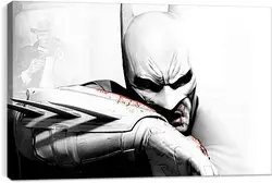 Постер на подрамнике - Batman: Arkham City Постер на подрамнике - Batman: Arkham City