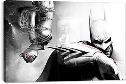 Постер на подрамнике - Batman: Arkham City Постер на подрамнике - Batman: Arkham City