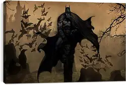 Постер на подрамнике - Batman: Arkham City Постер на подрамнике - Batman: Arkham City