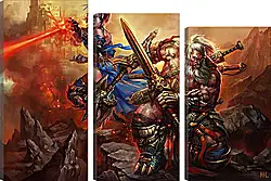 Модульная картина - Diablo III Модульная картина - Diablo III