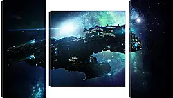 Модульная картина - Starcraft Модульная картина - Starcraft