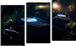 Модульная картина - Mass Effect Модульная картина - Mass Effect