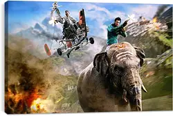 Постер на подрамнике - Far Cry 4 Постер на подрамнике - Far Cry 4
