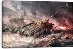Постер на подрамнике - World Of Tanks Постер на подрамнике - World Of Tanks