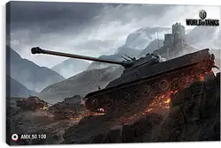 Постер на подрамнике - World Of Tanks Постер на подрамнике - World Of Tanks