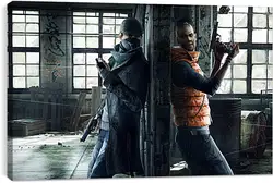 Постер на подрамнике - Watch Dogs Постер на подрамнике - Watch Dogs