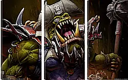Модульная картина - Warhammer 40K Модульная картина - Warhammer 40K